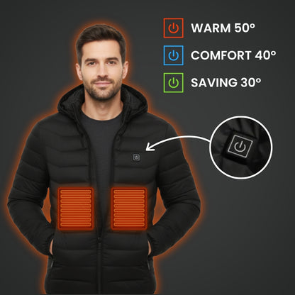 Warmzee™ Heated Jacket With Included Power Bank